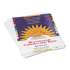 Prang SunWorks Construction Paper, 50 lb Text Weight, 9 x 12, Bright White, 50/Pack