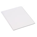 Prang SunWorks Construction Paper, 50 lb Text Weight, 18 x 24, Bright White, 50/Pack