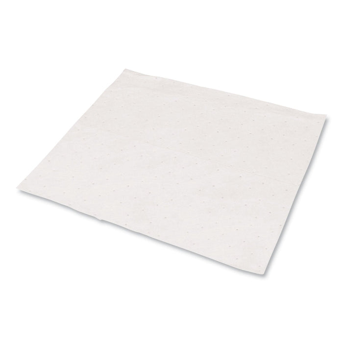 HOSPECO TASKBrand Industrial Oil Only Sorbent Pad, 0.21 gal, 15 x 18, 100/Carton