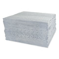 HOSPECO TASKBrand All Sorb Industrial Sorbent Pad, 0.22 gal, 15 x 18, 100/Pack