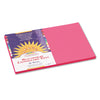 Prang SunWorks Construction Paper, 50 lb Text Weight, 12 x 18, Hot Pink, 50/Pack