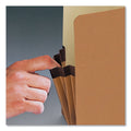 Smead Redrope Drop Front File Pockets, 5.25" Expansion, Legal Size, Redrope, 50/Box