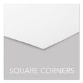 GBC Design View Poly Presentation Covers for Binding Systems, Frost, 11.25 x 8.75, Unpunched, 25/Pack