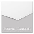 GBC Design View Poly Presentation Covers for Binding Systems, Frost, 11 x 8.5, Unpunched, 25/Pack