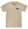 Coors Banquet Embroidered Left Chest Logo T-Shirt - Sand