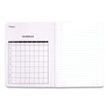 Mead Composition Book, Wide/Legal Rule, Black Cover, 9.75 x 7.5, 100 Sheets