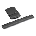 Fellowes Mouse Pad with Wrist Support with Microban Protection, 6.75 x 10.12, Graphite