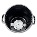 Impact Gator Plus Container, Round, Plastic, 32 gal, Gray