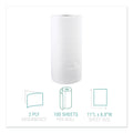 Windsoft Kitchen Roll Towels, 2-Ply, 11 x 8.8, White, 100/Roll