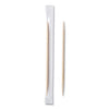 AmerCareRoyal Mint Cello-Wrapped Wood Toothpicks, 2.5", Natural, 1,000/Box, 15 Boxes/Carton