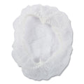 AmerCareRoyal Latex-Free Operating Room Cap, Pleated, Polypropylene, 21", White, 100 Caps/Pack, 10 Packs/Carton