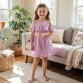 Epic Threads Toddler Girls Floral Lace Dress, Purple, Size 3T by Vanessa Jane
