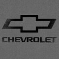 Faded Chevrolet Bowtie Car Logo T-Shirt - Graphite Heather by Tee Luv