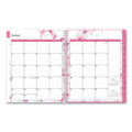 Blue Sky Breast Cancer Awareness Create-Your-Own Cover Weekly/Monthly Planner, Orchid Artwork, 11 x 8.5, 12-Month (Jan-Dec): 2023