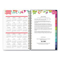 Blue Sky Day Designer Peyton Create-Your-Own Cover Weekly/Monthly Planner, Floral Artwork, 8 x 5, Navy Cover, 12-Month (Jan-Dec): 2023