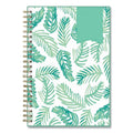 Blue Sky Day Designer Palms Weekly/Monthly Planner, Palms Artwork, 8 x 5, Green/White Cover, 12-Month (Jan to Dec): 2023