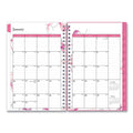 Blue Sky Breast Cancer Awareness Create-Your-Own Cover Weekly/Monthly Planner, Orchid Artwork, 8 x 5, 12-Month (Jan-Dec): 2023