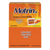 Motrin Ibuprofen Tablets, Two-Pack, 50 Packs/Box