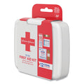 Johnson & Johnson Mini First Aid To Go Kit, 12 Pieces, Plastic Case
