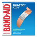 BAND-AID Plastic Adhesive Bandages, 0.75 x 3, 60/Box