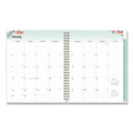 Blue Sky Laurel Weekly/Monthly Planner, Laurel Floral Artwork, 9 x 7, Green/Pink/Orange Cover, 12-Month (Jan to Dec): 2023
