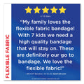 BAND-AID Flexible Fabric Adhesive Bandages, Assorted, 100/Box