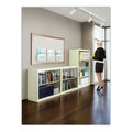 Tennsco Metal Bookcase, Two-Shelf, 34.5w x 13.5d x 28h, Black