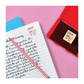 Carter's Pre-Inked Felt Stamp Pad, 4.25" x 2.75", Red