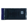 Tablemate Table Set Rectangular Table Covers, Heavyweight Plastic, 54" x 108", Black, 6/Pack