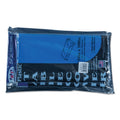 Tablemate Table Set Rectangular Table Cover, Heavyweight Plastic, 54" x 108", Blue, 6/Pack