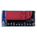 Tablemate Table Set Rectangular Table Cover, Heavyweight Plastic, 54" x 108", Red, 6/Pack