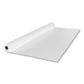 Tablemate Linen-Soft Non-Woven Polyester Banquet Roll, Cut-To-Fit, 40" x 50 ft, White