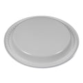 Tablemate Plastic Dinnerware, Plates, 9" dia, White, 500/Carton
