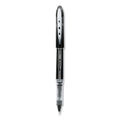 uniball VISION ELITE Roller Ball Pen, Stick, Extra-Fine 0.5 mm, Black Ink, Black Barrel