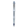 uniball VISION ELITE Roller Ball Pen, Stick, Bold 0.8 mm, Blue-Black Ink, White/Blue Barrel