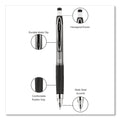 uniball 207 Mechanical Pencil with Lead and Eraser Refills, 0.7 mm, HB (#2), Black Lead, Assorted Barrel Colors, 3/Set