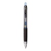 uniball 207 Signo Gel Ultra Micro Gel Pen, Retractable, Extra-Fine 0.38 mm, Blue Ink, Smoke Barrel