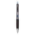 uniball 207 Signo Gel Ultra Micro Gel Pen, Retractable, Extra-Fine 0.38 mm, Blue Ink, Smoke Barrel