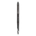 uniball AIR Porous Rollerball Pen, Medium 0.7 mm, Black Ink/Barrel, Dozen
