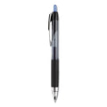 uniball 207 Signo Gel Ultra Micro Gel Pen, Retractable, Extra-Fine 0.38 mm, Blue Ink, Smoke Barrel