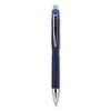 uniball Jetstream Retractable Ballpoint Pen, Fine 0.7 mm, Blue Ink, Blue Barrel