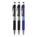 uniball 207 Mechanical Pencil with Lead and Eraser Refills, 0.7 mm, HB (#2), Black Lead, Assorted Barrel Colors, 3/Set