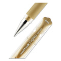 uniball Impact Bold Gel Pen, Stick, Bold 1 mm, Assorted Marvelous Metallics Ink and Barrel Colors, 3/Pack