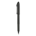 uniball Grip Roller Ball Pen, Stick, Micro 0.5 mm, Black Ink, Black Barrel, Dozen