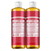 Dr. Bronner's Pure Castile Liquid Soap Rose -- 16 Fl Oz