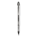 uniball VISION ELITE Roller Ball Pen, Stick, Bold 0.8 mm, Black Ink, White/Black Barrel