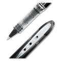 uniball VISION ELITE Roller Ball Pen, Stick, Extra-Fine 0.5 mm, Black Ink, Black Barrel