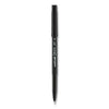 uniball ONYX Roller Ball Pen, Stick, Fine 0.7 mm, Black Ink, Black Matte Barrel, Dozen