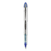 uniball VISION ELITE Roller Ball Pen, Stick, Bold 0.8 mm, Blue Ink, White/Blue Barrel