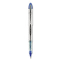 uniball VISION ELITE Roller Ball Pen, Stick, Bold 0.8 mm, Blue Ink, White/Blue Barrel